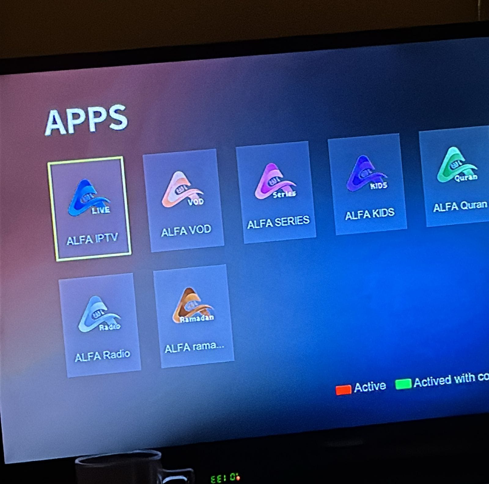 اشتراك سيرفر الفا لاجهزت سيناتور 